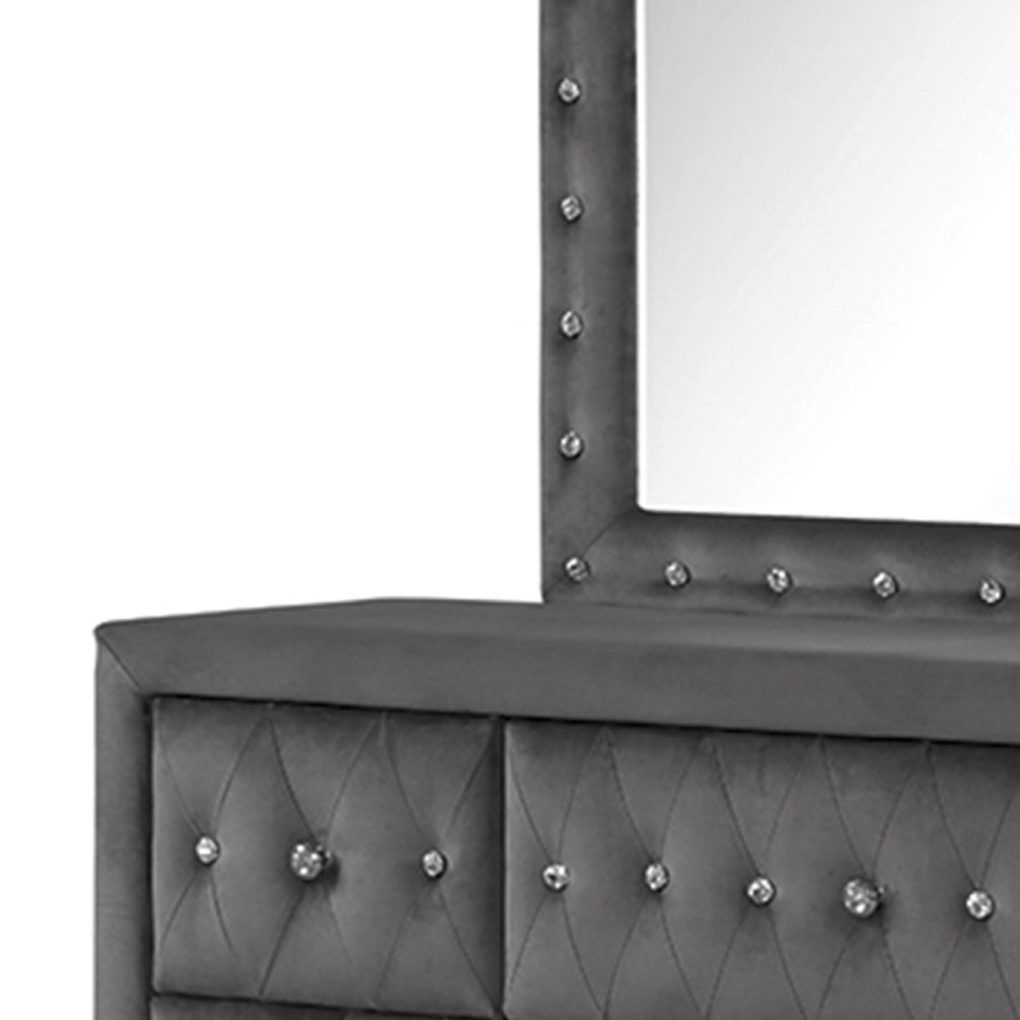 Sophia - 7 Drawer Dresser - Gray