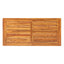 Outdoor Dining Table With Slat Wooden Panel And Turnbuckle Accents - Teak