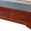 Upholstered Panel Sleigh Bed Design