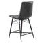 Counter Height Stools & Padded Seat (Set of 2)