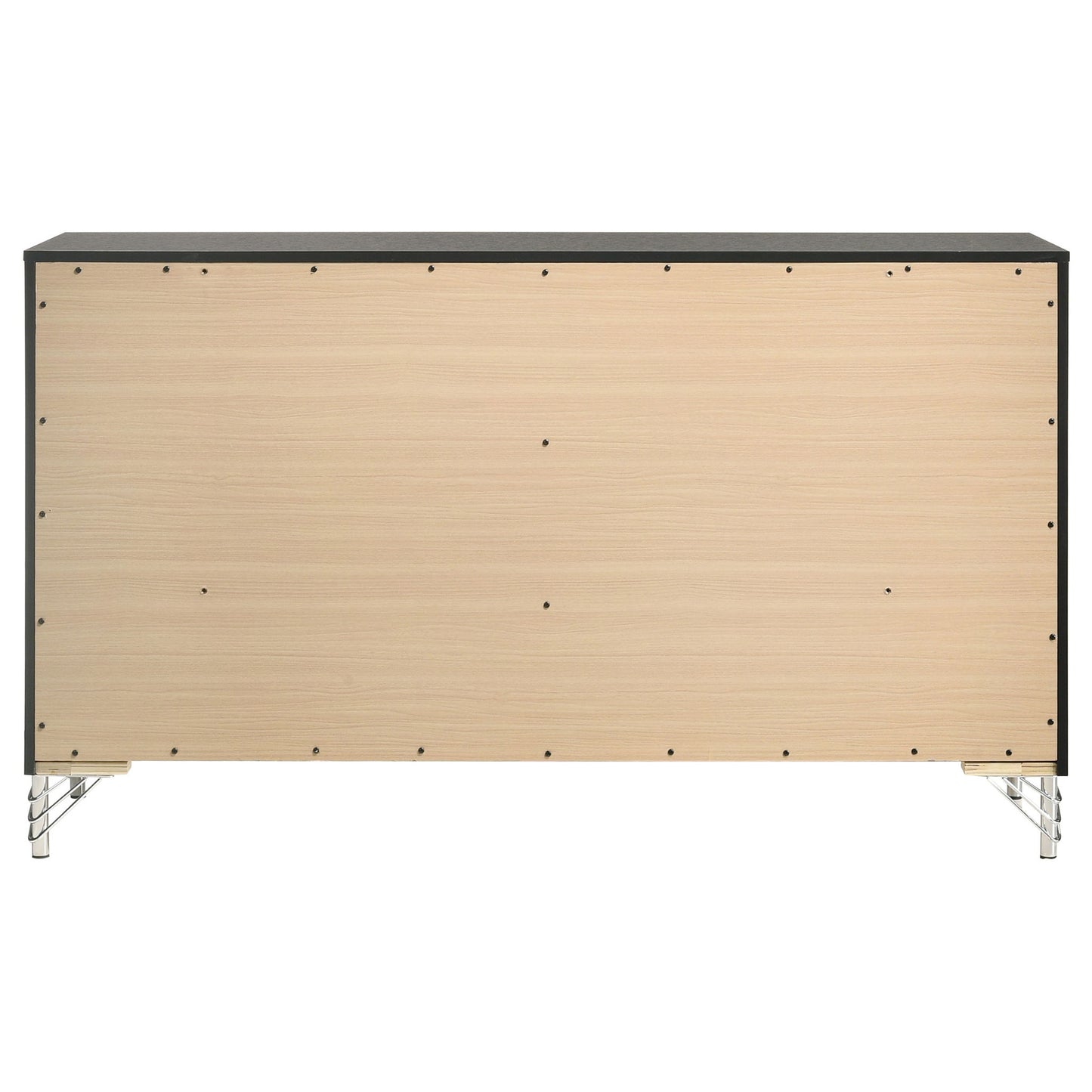 Malcolm - 6 Drawer Dresser Cabinet - Black