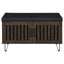 Clackamas - 2 Door Storage Bench With Padded Seat