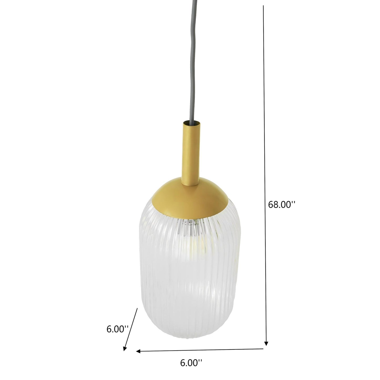 Gemma - Pendant Lamp - Gold