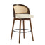 Como - Indoor Wood Barstool (Sey of 2)