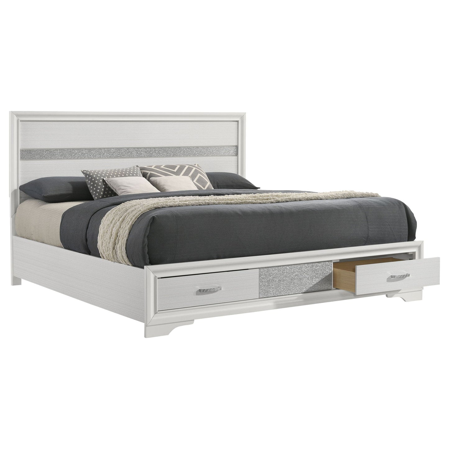 Storage Platform Bed 2 Drawer