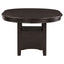 Illkirch - Oval Extension Leaf Dining Table With Expandable Surface - Espresso