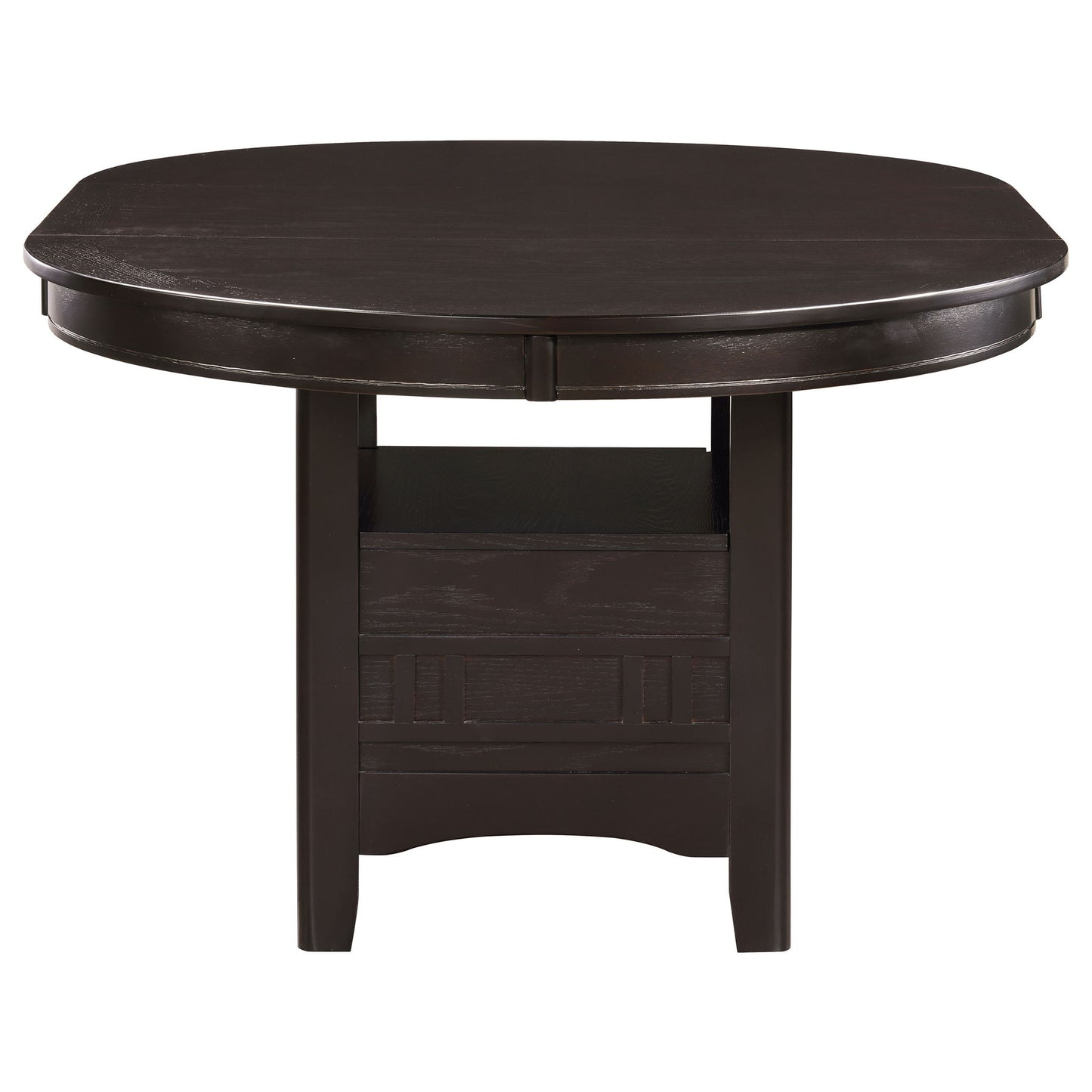 Illkirch - Oval Extension Leaf Dining Table With Expandable Surface - Espresso
