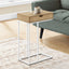 Accent Table, C - Shaped Contemporary & Modern Design