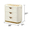 La Pierre - Modern Bedroom Set With Upholstered LED Bed