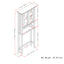 Acadian - Space Saver Cabinet - Pure White