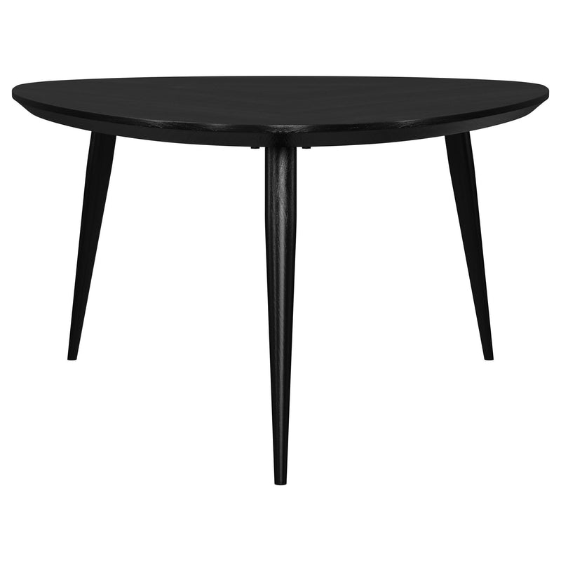Xander - Triangular Table With Rounded Edges