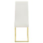 Whittingham - Dining Side Chair (Set of 4) - White / Gold
