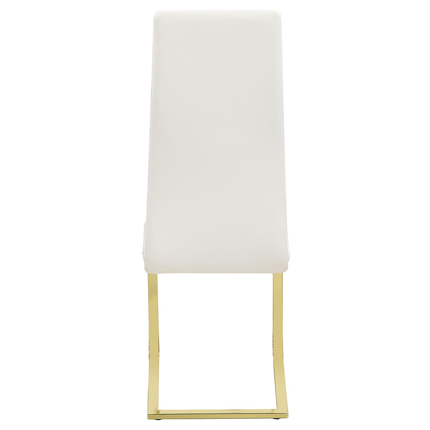 Whittingham - Dining Side Chair (Set of 4) - White / Gold