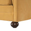 3 Seater Sofa Upholstery With Square Arms, Living Room Couch