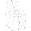 Tufted Swivel Dining Chairs (Set of 2) - Gray