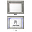 Antares - Mirror With LED - Light Gray