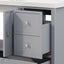 Bathroom Vanity With Separate Sink, Soft Close Doors And 4 Drawers
