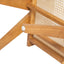 Chandigarh Arm Dining Chair With Natural Cane Design (Set of 2)