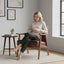Accent Chair, Classic Mid Century Modern For Extra Seating