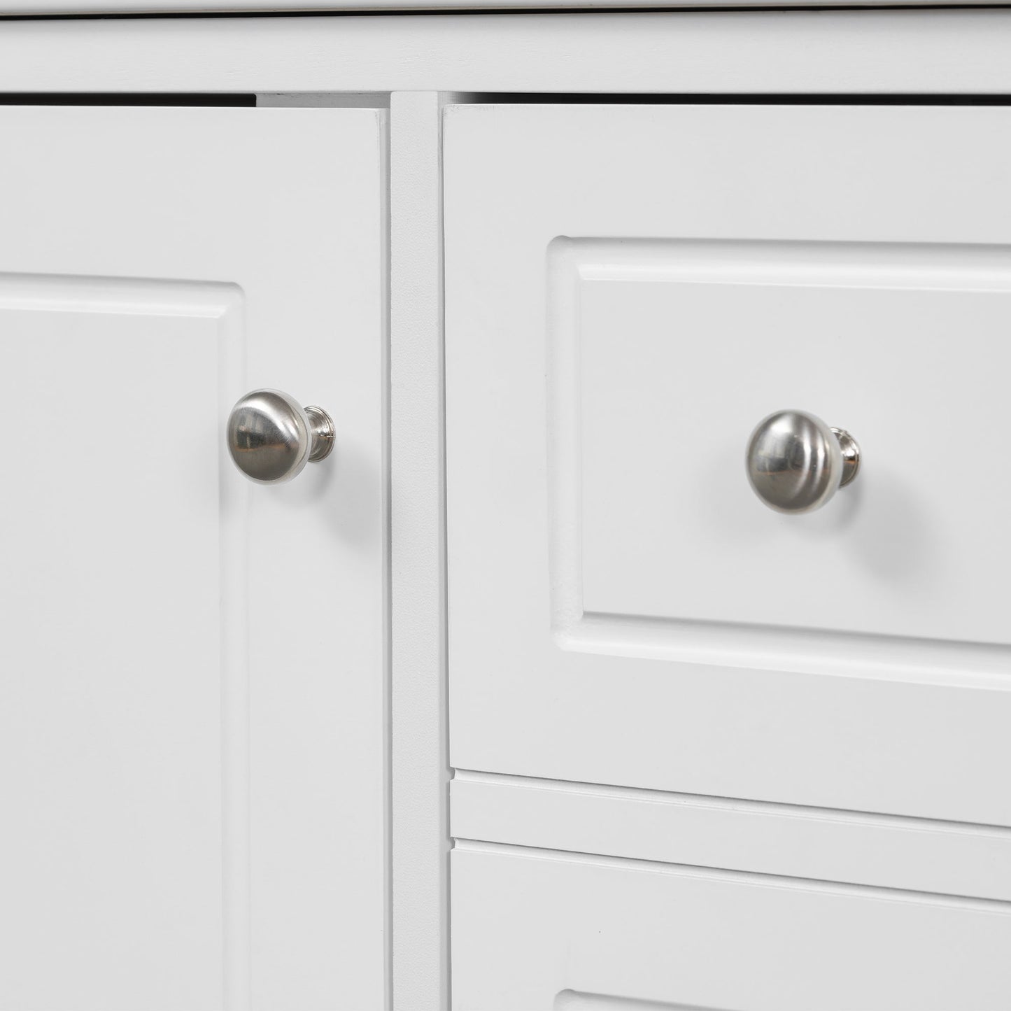 Freestanding Bathroom Vanity With Sink, Soft Close Door, 3 Drawers