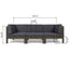 Oana - 3 Piece Sofa Set With Water Resistant Cushions