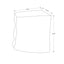 Accent Table, Indoor Outdoor Use - Black