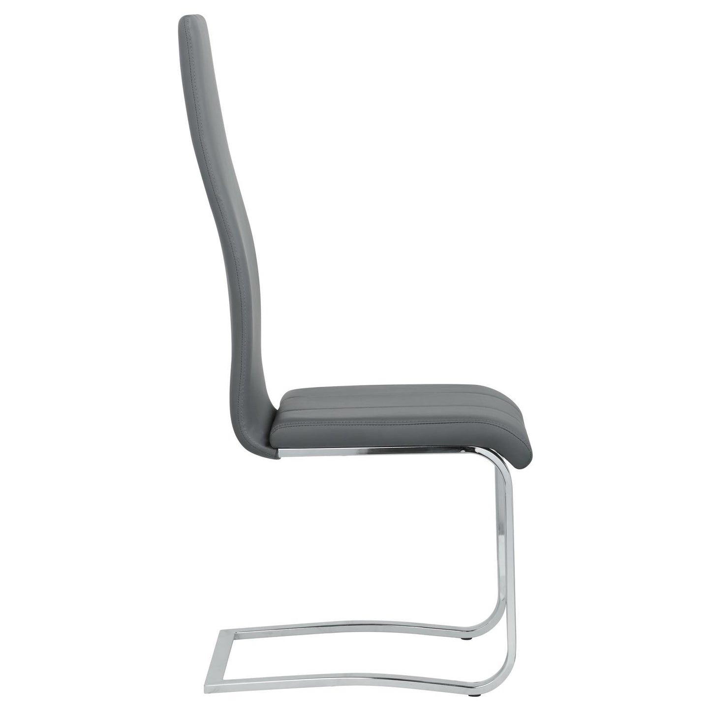 High Back Side Chairs Dining Chairs With Padded Upholstery (Set of 4)
