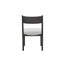 Comfortable Upholstery Cresent Chair (Set of 2) - Peppercorn
