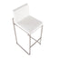 Fuji - Contemporary And Modern Elegance High Back Barstool
