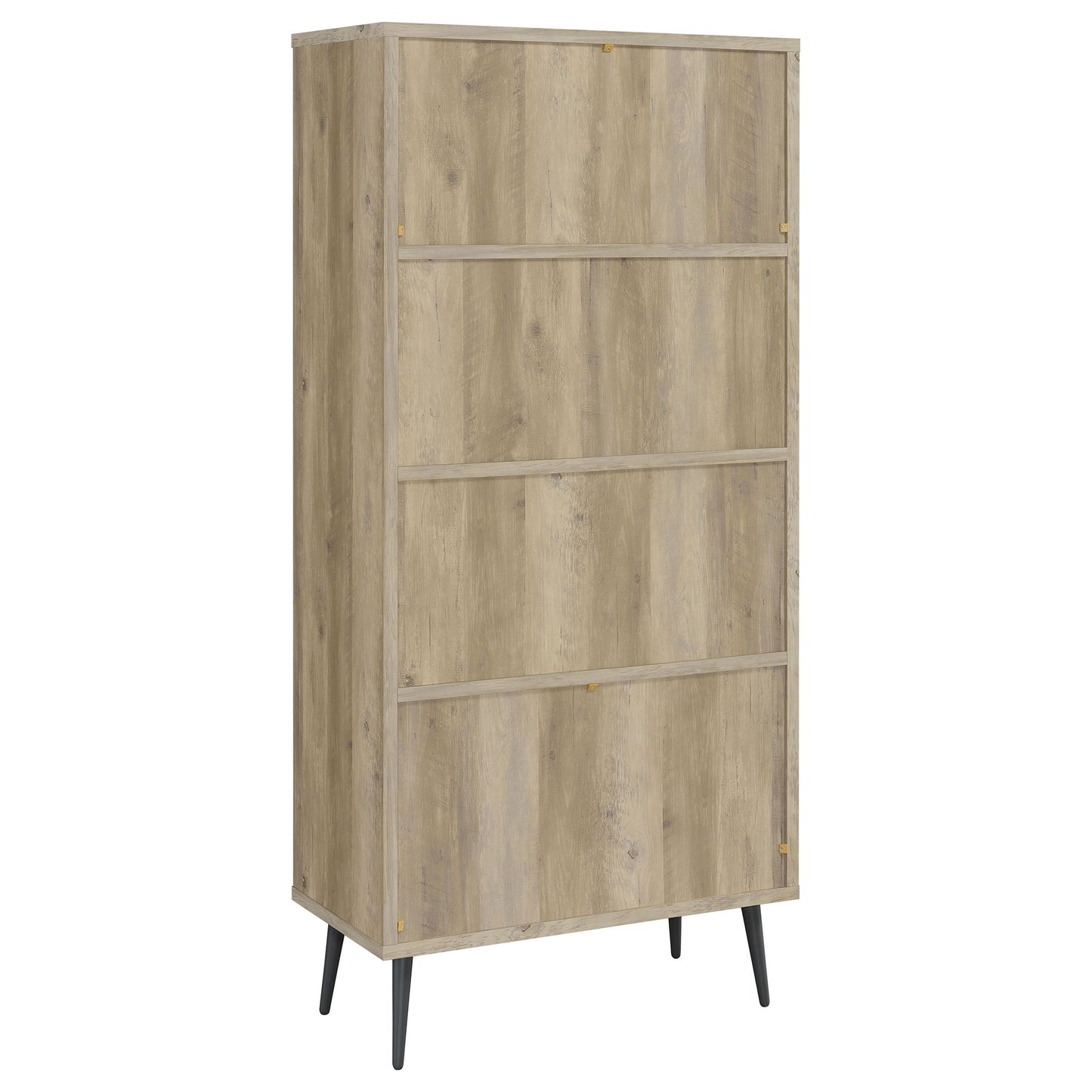 Minerva - 3 Shelf Bookcase With Drawers - Natural