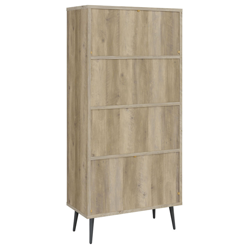 Minerva - 3 Shelf Bookcase With Drawers - Natural