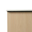 Fluted Bathroom Vanity With Ceramic Sink, Soft Close Slides