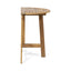Outdoor Half Round Folding Acacia Wood Bistro Table