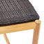 Cambria - Rustic 3 Seater Bench - Teak