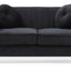 Glam Styled Micro Suede Loveseat