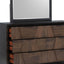 Houston - 6 Drawer Dresser - Walnut