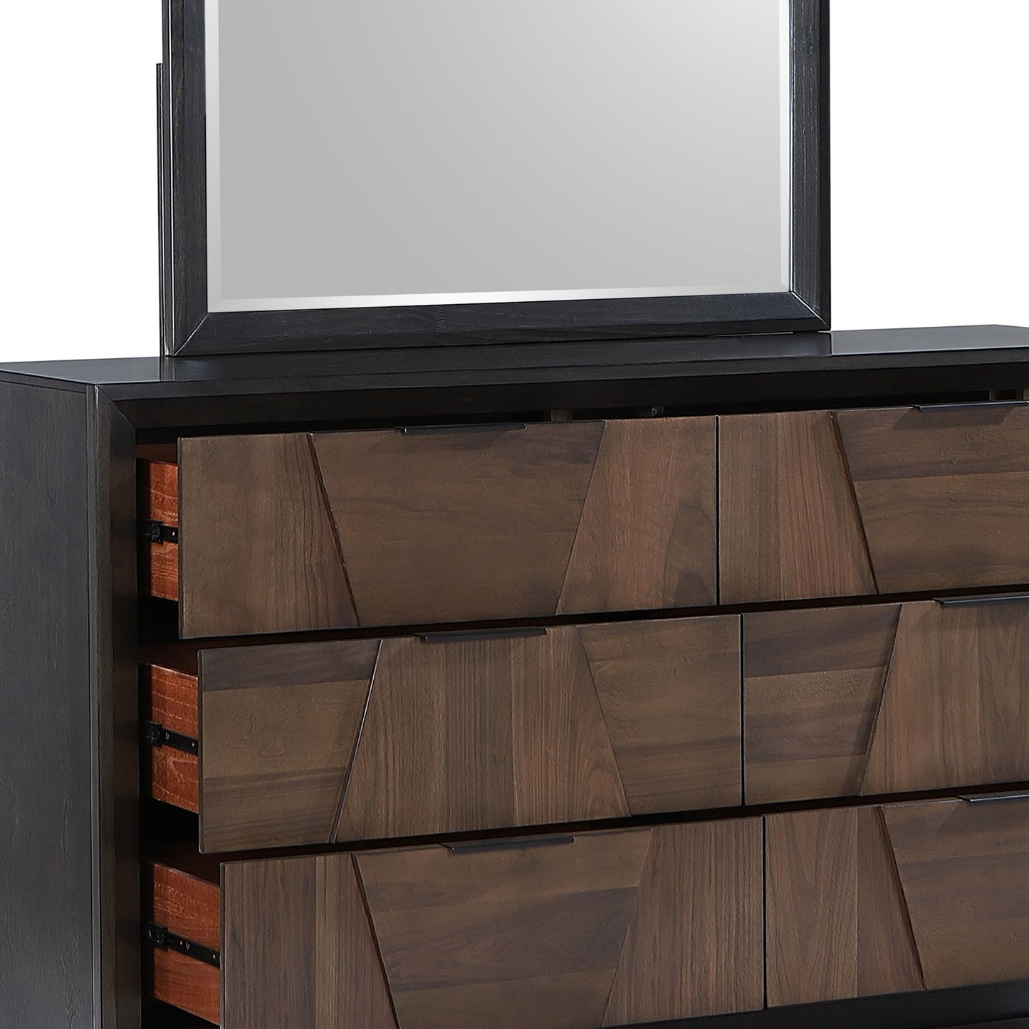 Houston - 6 Drawer Dresser - Walnut