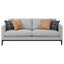 Montauk - Upholstered Sofa With Reversible Cushions - Light Gray