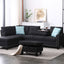Alger - Left Hand Facing Sofa & Chaise With Ottoman