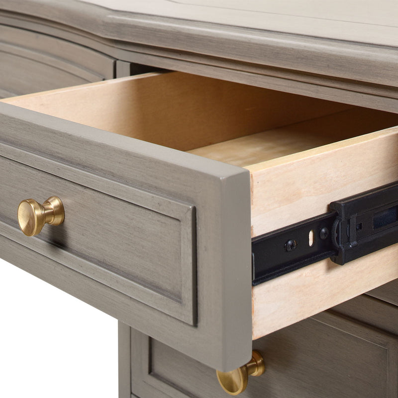 Dauphin - 5 Drawer Executive Desk