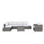 Stylish Entertainment Sectional Set, Outdoor Living