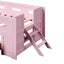 Platform Bed With Guardrail And Drawer