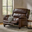 Tufted Design Wide Manual Recliner Chair