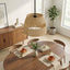 Essence - Single Lights Pendant With Shade - Black / Rattan