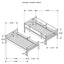 Ponderosa - Twin Over Twin Bunk Bed With Accents - Natural