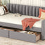 Upholstered Daybed With Slat Support