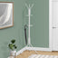Coat Rack, Hall Tree, Free Standing, Hanging Bar, 6 Hooks, Entryway, Contemporary & Modern
