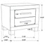 Greely - 5 Piece King Storage Bedroom Set Includes Bed, Nightstand, Dresser, Mirror & Chest - Rustic Brown