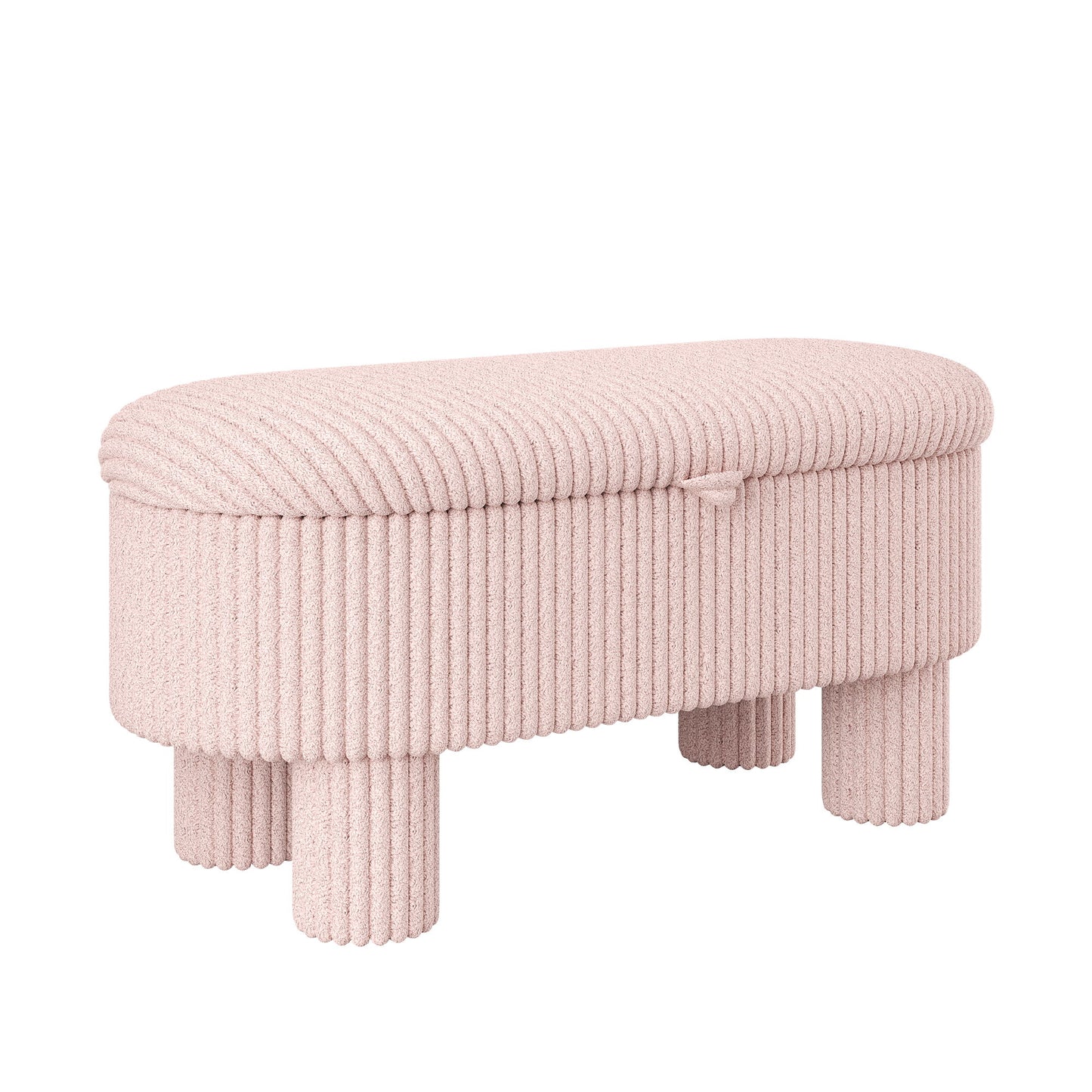 Storage Ottoman Upholstered Bench With Lift Top Storage For Bedroom