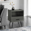 Modern Accent Table With Storage Drawer